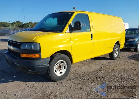 2018 Chevrolet Express 2500 Work Van из США, поврежденный, VIN 1GCWGAFG3J1321963